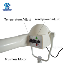 Penyangga Pengering Tiup Haiwan Peliharaan Motor Tanpa Berus 2200W Untuk Dandanan Anjing