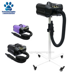 Pengering Berdiri 2800W Untuk Dandanan Anjing Dengan Motor Berganda