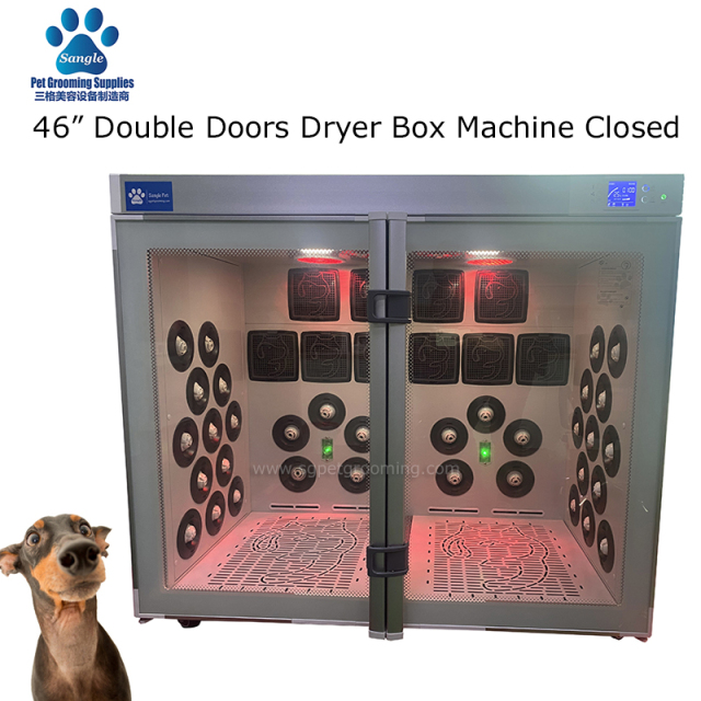 Mesin Kotak Pengering Haiwan Peliharaan Besar Kompartmen Dua Untuk Pengeringan Pintar