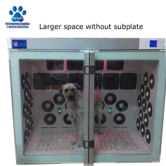 Mesin Kotak Pengering Haiwan Peliharaan Besar Kompartmen Dua Untuk Pengeringan Pintar