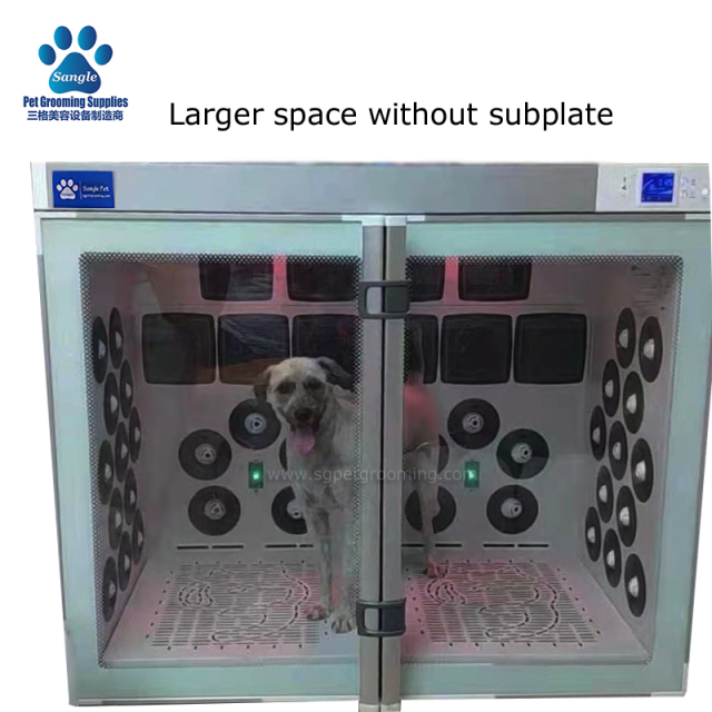 Mesin Kotak Pengering Haiwan Peliharaan Besar Kompartmen Dua Untuk Pengeringan Pintar