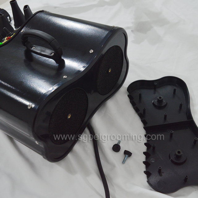 Pengering Rambut Haiwan Peliharaan yang Dipasang di Dinding Motor Berganda 2800W