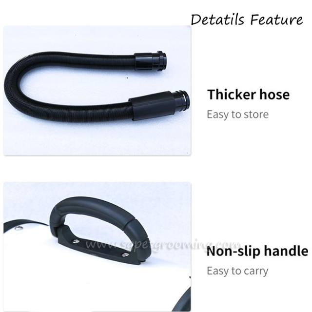 เครื่องเป่าผมติดผนังมอเตอร์เดี่ยวสำหรับสุนัข 2200 วัตต์