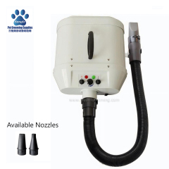 Motor Berganda Pengering Anjing 2800W yang dipasang di dinding