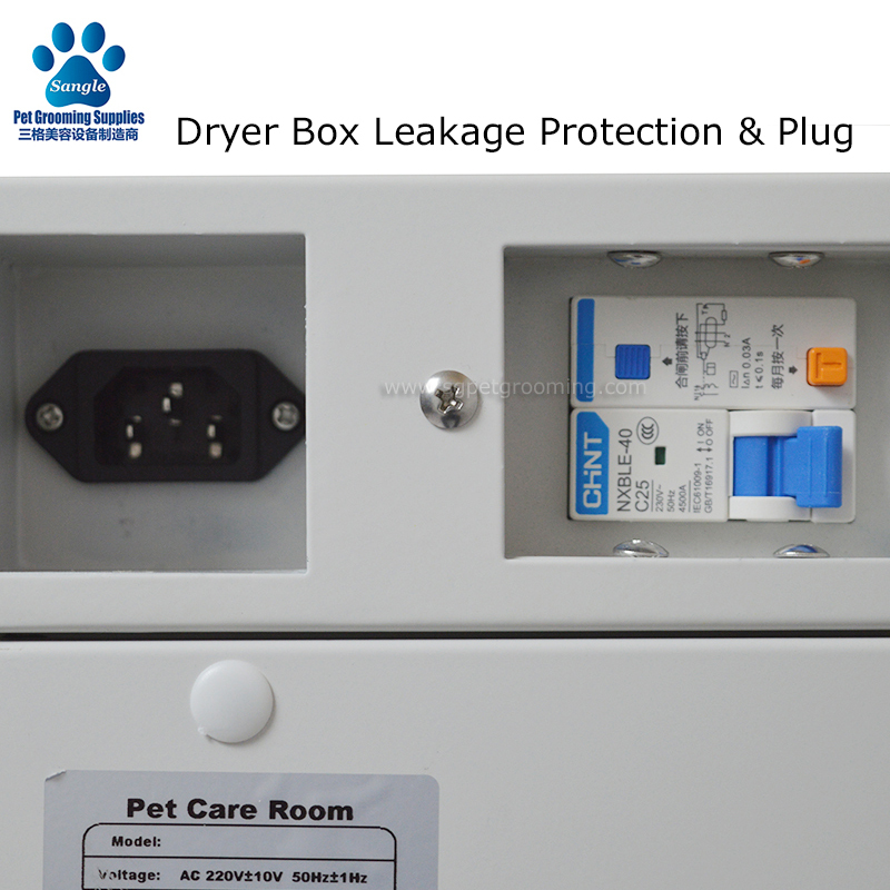 23inches Intelligent Pet Drying Cabinet Safety