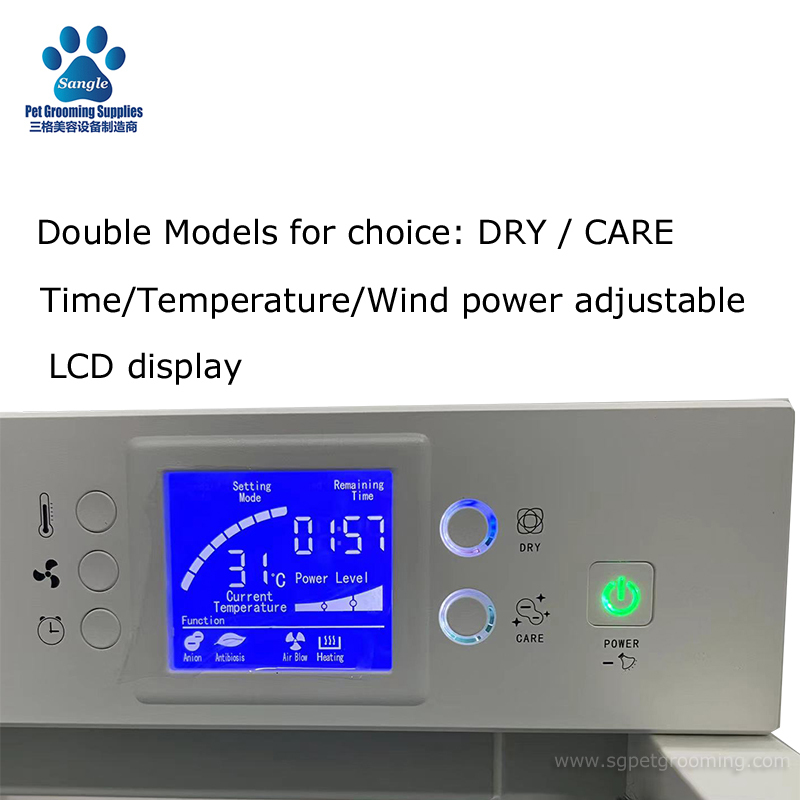23inches Intelligent Pet Drying Cabinet Safety