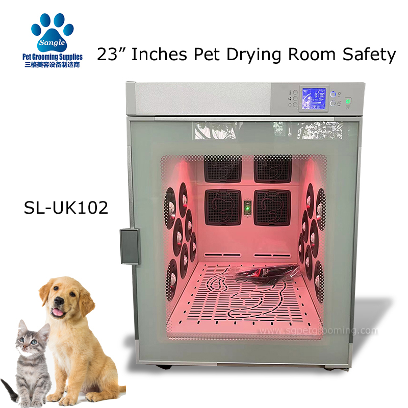 23inches Intelligent Pet Drying Cabinet Safety