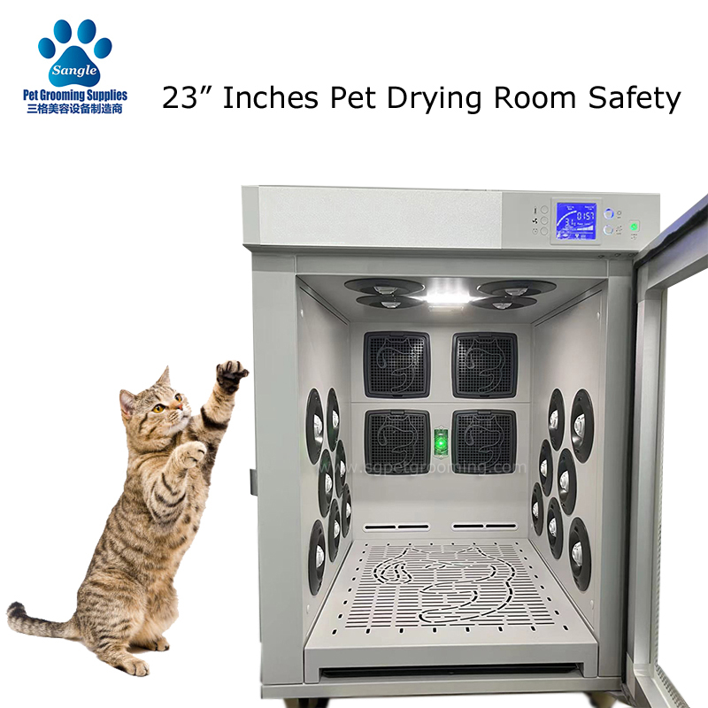 23inches Intelligent Pet Drying Cabinet Safety