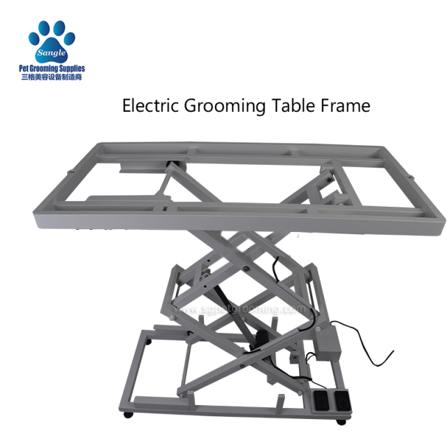 Tavolo da toelettatura elettrico a fisarmonica più venduto da 50 pollici