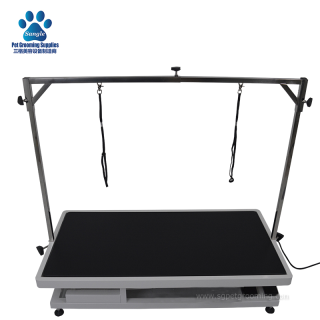 Tavolo da toelettatura elettrico a fisarmonica più venduto da 50 pollici