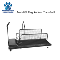 Беговая дорожка без подъема для дрессировки собак.