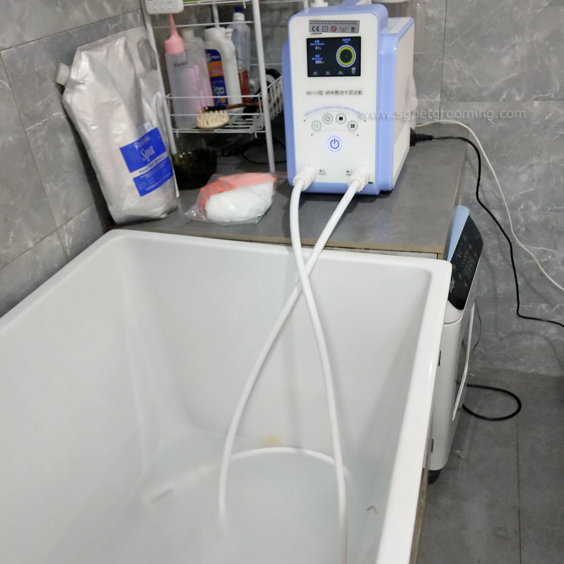 Máquina popular de spa com gerador de microbolhas para banho de leite MS150