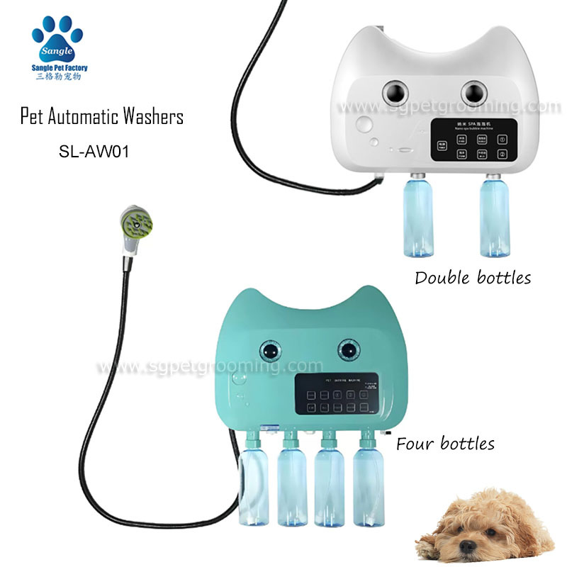 Lavadora automática para animais de estimação mais vendida, com ducha higiênica.
