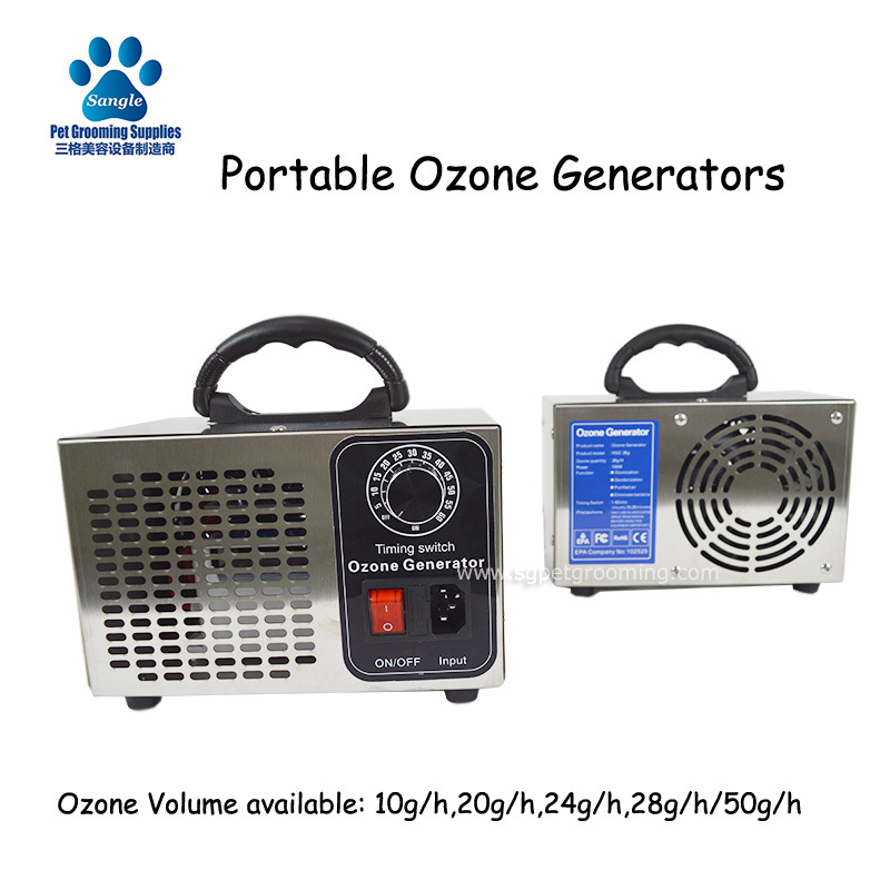 Generatore di ozono portatile per casa o negozio
