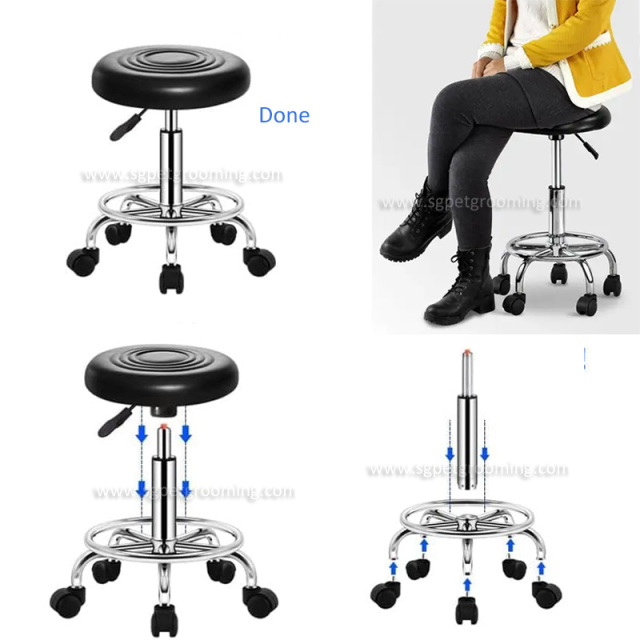 애완동물 가게에서 가장 인기 있는 원형 의자형 리프팅 제품