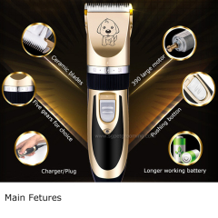 Máquina de tosa profissional para cães, ideal para cuidar da higiene do seu animal de estimação.