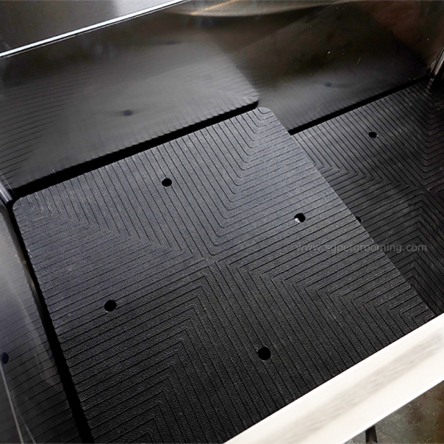 Tab Mandi Dandanan Anjing Keluli Tahan Karat Langkah 50 inci Conner Bulat