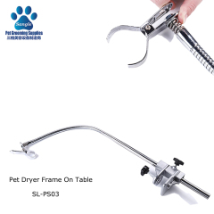 Lengan Pengering Haiwan Peliharaan Keluli Tahan Karat Untuk Meja Dandanan