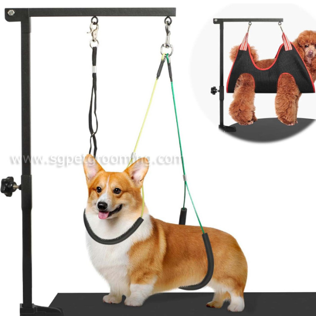 애완동물 미용 테이블 팔걸이 스테인리스 스틸