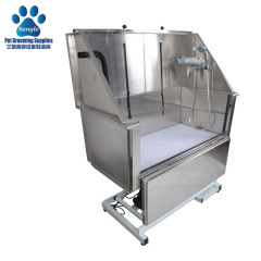 Tab Mandi Anjing Pengangkat Elektrik Keluli Tahan Karat Deluxe