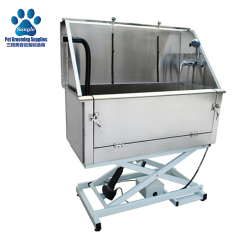 Tab Mandi Anjing Pengangkat Elektrik Keluli Tahan Karat Deluxe