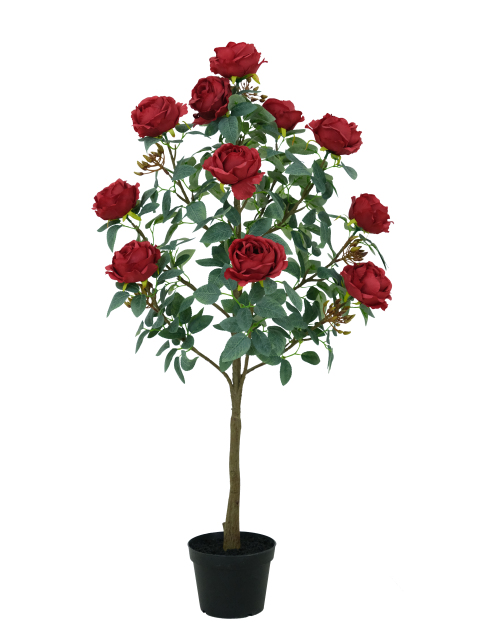 Artificial Rose Potted Plant