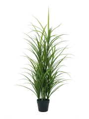 Artificial Onion Grass Potted Arrangement