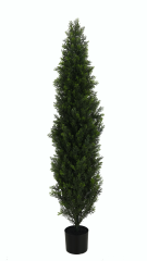 Premium Artificial Cypress Tree Potted Plant