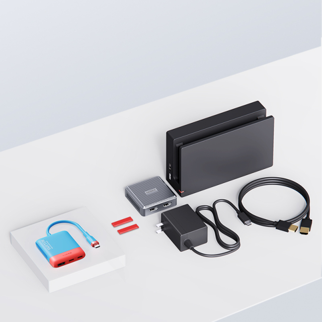 Switch Dock with Capture Card