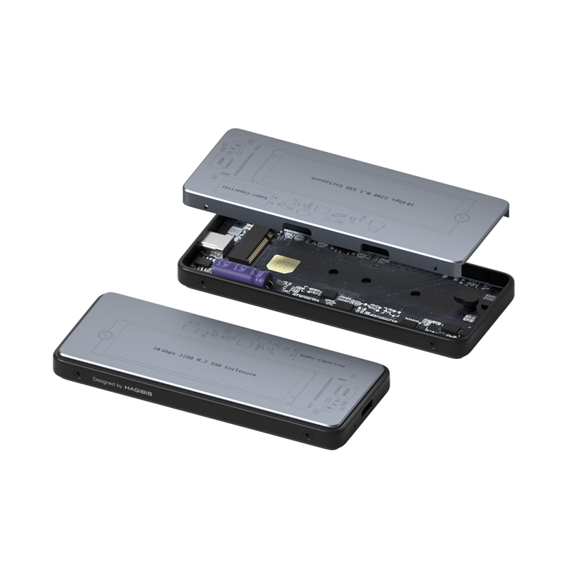 HAGiBiS M.2 NVMe SSDケース　512GB Hagibis M.2 NVMe SSD Enclosure