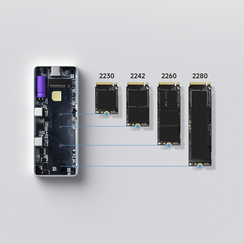 Hagibis M.2 NVMe SSD Enclosure