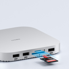 Mac mini M4 Hub with 40Gbps M.2 SSD Enclosure