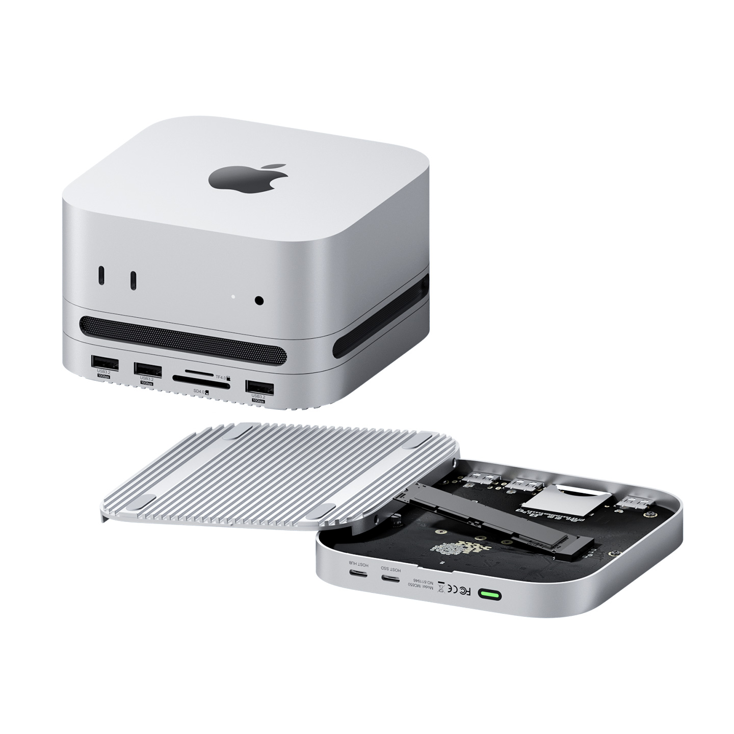 Hagibis Mac mini M4 Hub with 40Gbps M.2 SSD Enclosure
