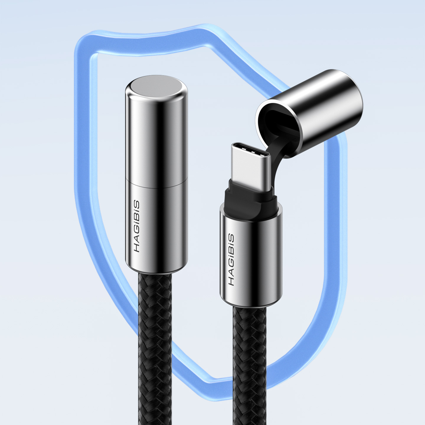 Hagibis Magnetic Cap Fast Charging Cable