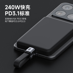 Short Flat USB4 Cable