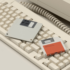 Floppy Disk Style SSD Enclosure