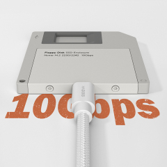 Floppy Disk Style SSD Enclosure