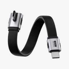 Vertical 90 Degree USB4 Cable