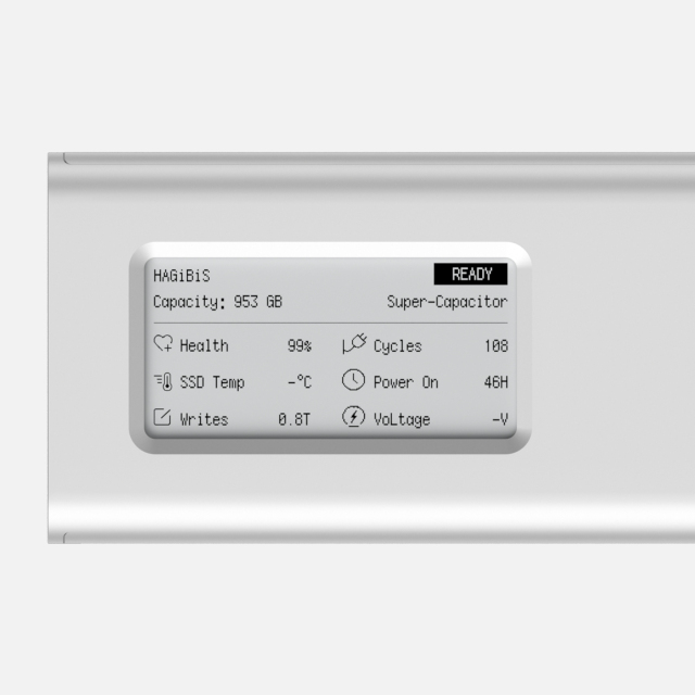 E-Ink Display SSD Enclosure
