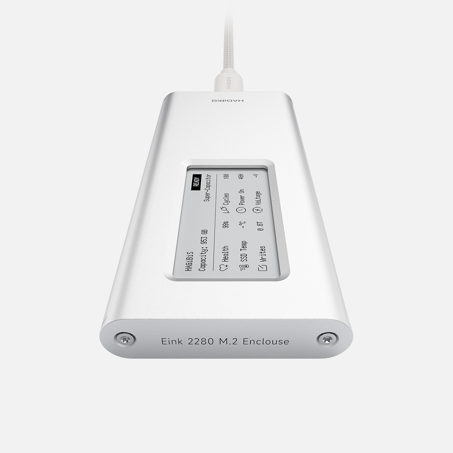 Ssd Display E-Ink Display SSD Enclosure