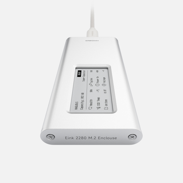E-Ink Display SSD Enclosure