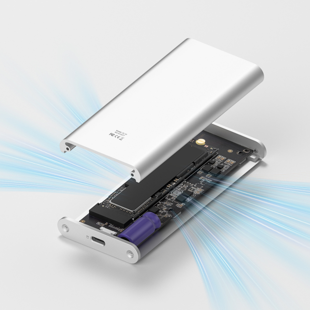 E-Ink Display SSD Enclosure