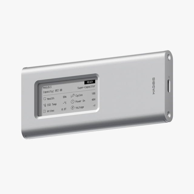 E-Ink Display SSD Enclosure