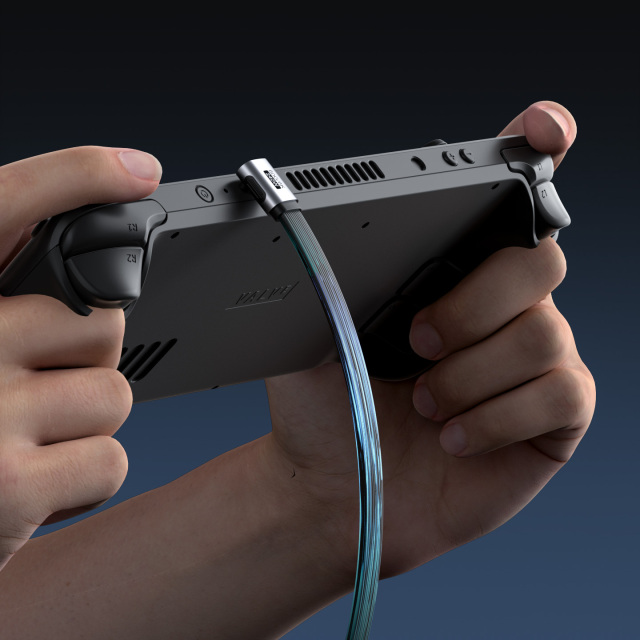 Middle 90 Degree USB4 Cable