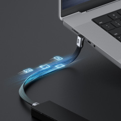 Middle 90 Degree USB4 Cable