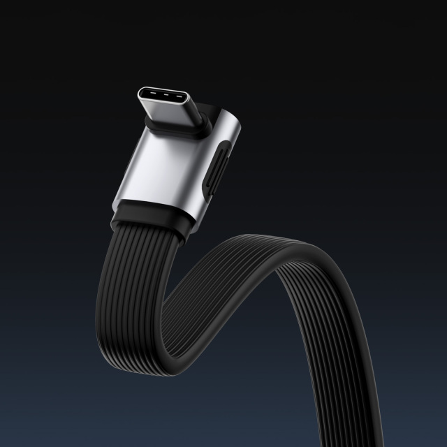 Middle 90 Degree USB4 Cable