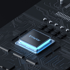 Side 90 Degree USB4 Cable