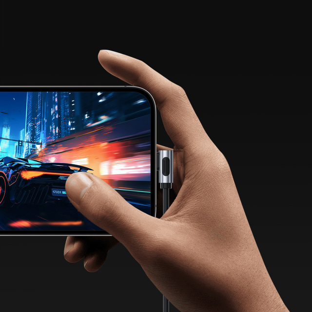 Vertical 90 Degree USB4 Cable