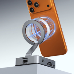 USB-C Hub with Magnetic Stand