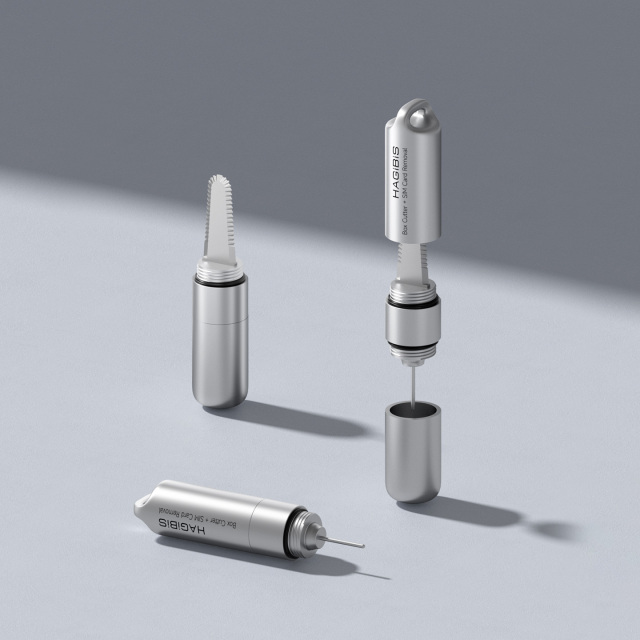 SIM Card Ejector with Box Cutter